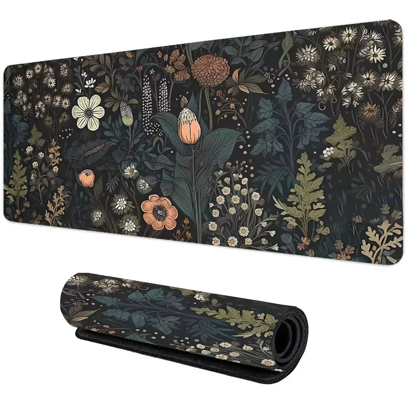 Sous main bureau avec motif Floral
