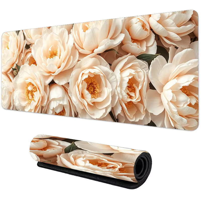 Sous main bureau avec motif Floral